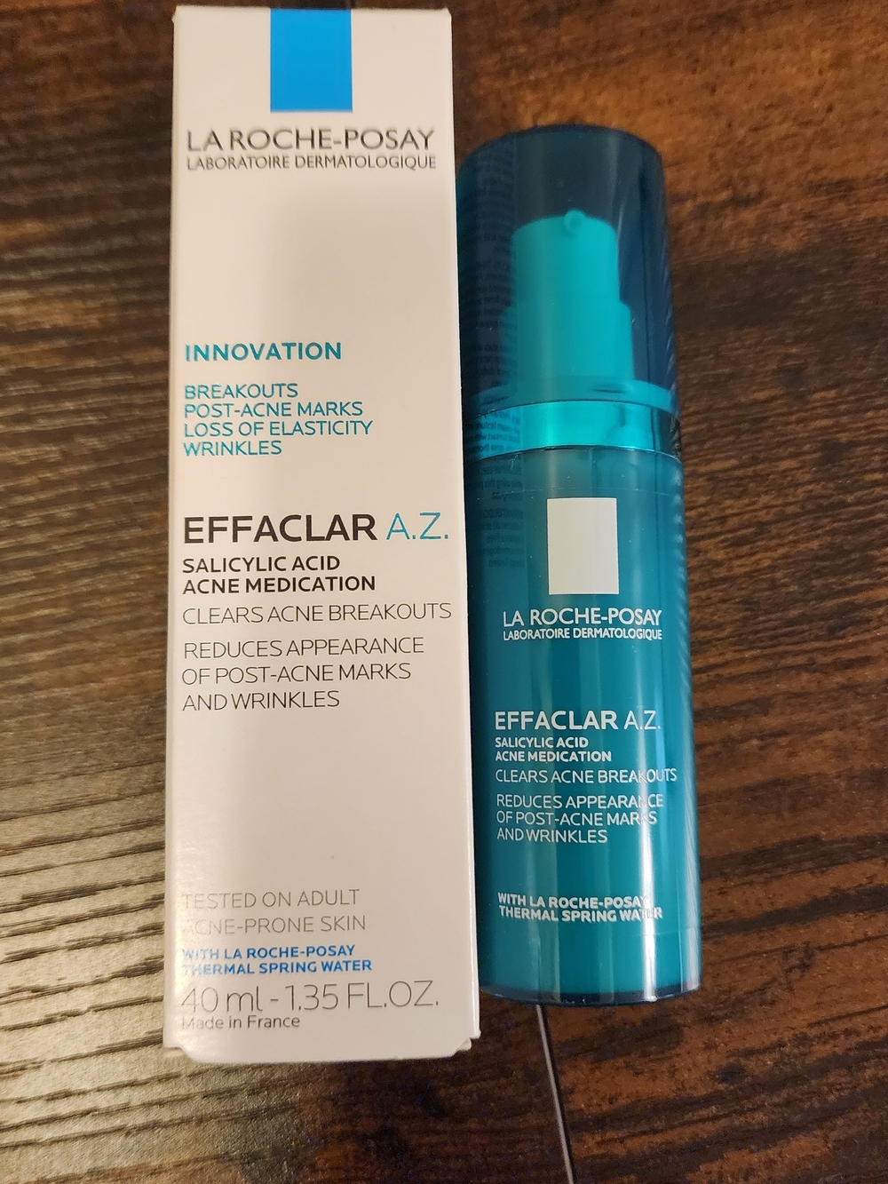 La Roche-Posay Effaclar A.Z. Salicylic Acid Acne Treatment - Teal